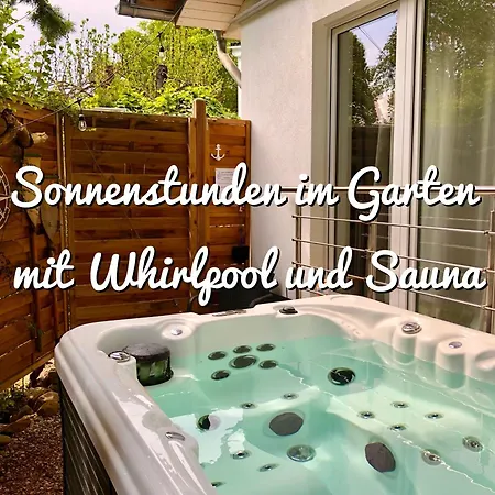 Gartenapartment Strandgut Mit Outdoor Whirlpool Und Garten * Petershagen/Eggersdorf