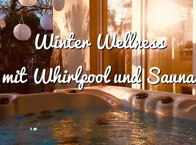 Lägenhet Ferienhaus Strandgut Mit Outdoor Whirlpool Und Garten