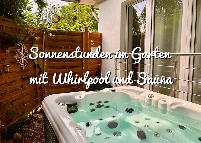 Gartenapartment Strandgut Mit Outdoor Whirlpool Und Garten * Petershagen-Eggersdorf