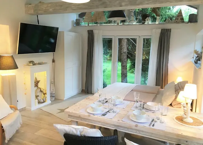 Lägenhet Gartenapartment Strandgut Mit Outdoor Whirlpool Und Garten *